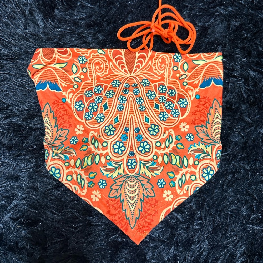 NWOT orange top